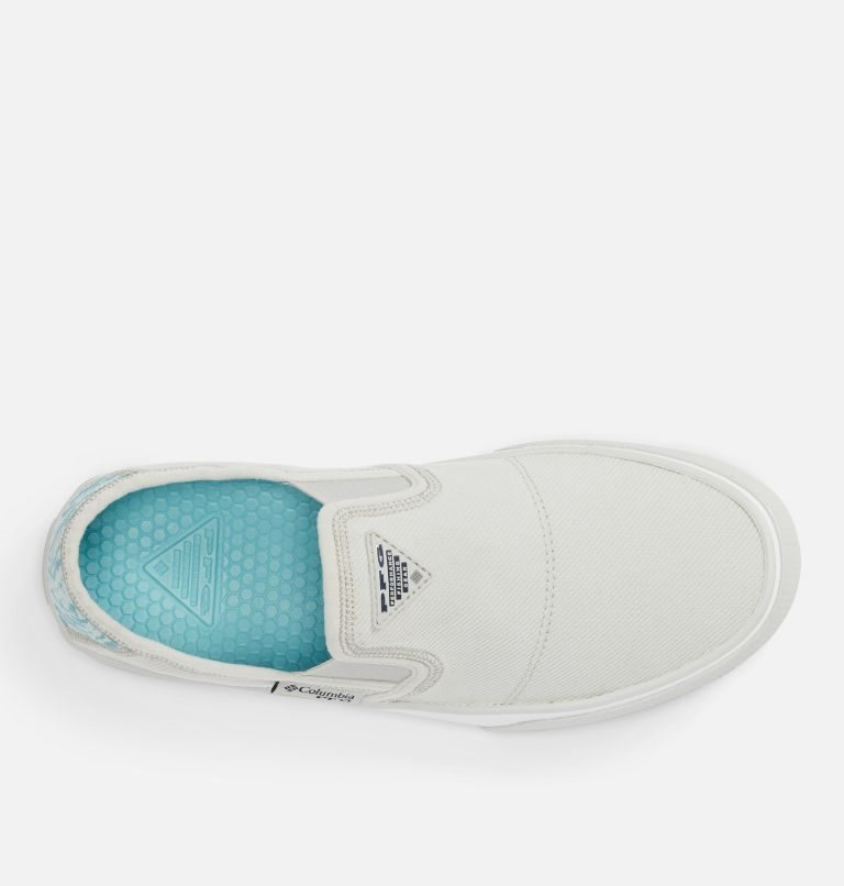 Adidași Columbia PFG Slack Apa Slip Dama Albi | FJA08M91Z