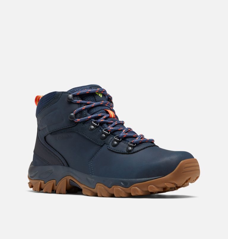 Bocanci Drumetie Columbia Newton Ridge Plus II Impermeabili Barbati Bleumarin | PWA8SZ790