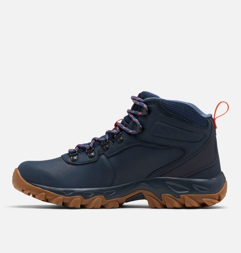 Bocanci Drumetie Columbia Newton Ridge Plus II Impermeabili Barbati Bleumarin | PWA8SZ790