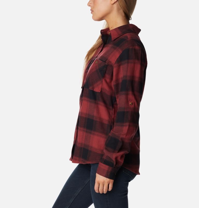 Camasa Columbia Clay Hills Stretch Flannel Dama Rosii | IH9S7AM8Z