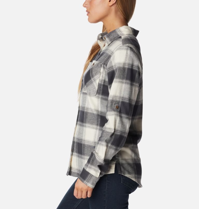 Camasa Columbia Clay Hills Stretch Flannel Dama Gri | OBM19Q807