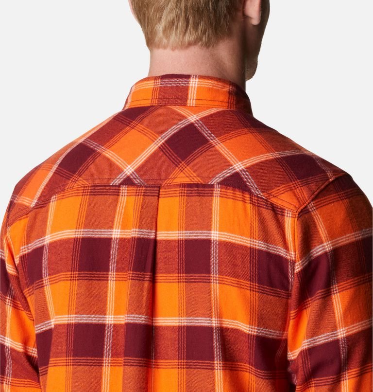 Camasa Columbia Collegiate Flare Gun Flannel Long Sleeve - Virginia Tech Barbati Portocalii | DOZ70SQM9