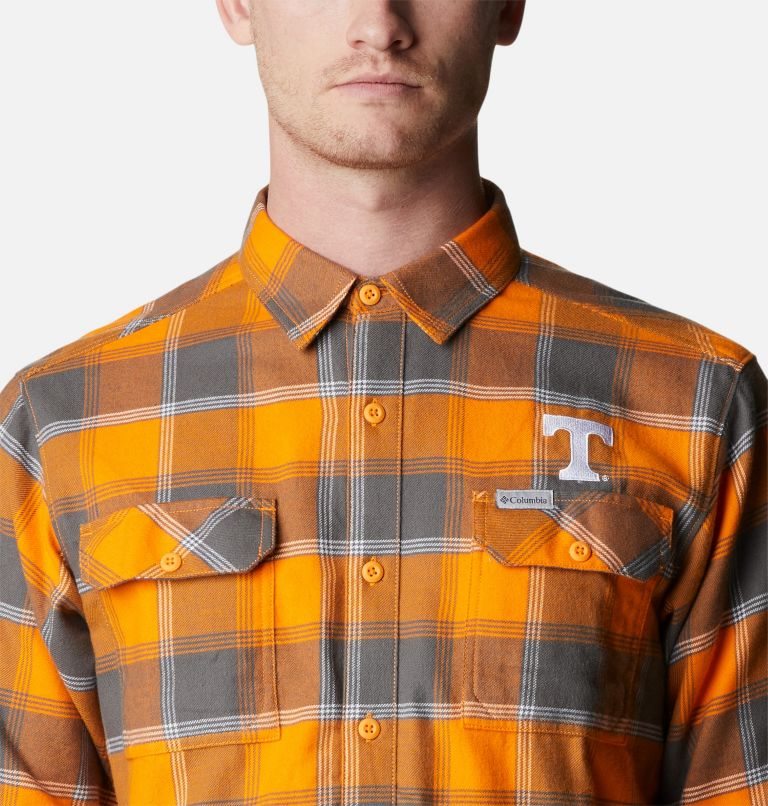 Camasa Columbia Collegiate Flare Gun Flannel Long Sleeve - Tennessee Barbati Mango | UV9S087AQ