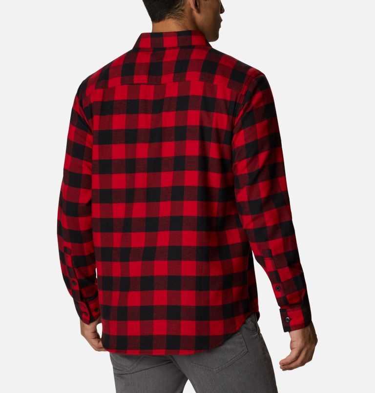 Camasa Columbia Cornell Woods Flannel Long Sleeve Barbati Rosii | CPA09MQZS