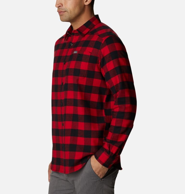 Camasa Columbia Cornell Woods Flannel Long Sleeve Barbati Rosii | CPA09MQZS