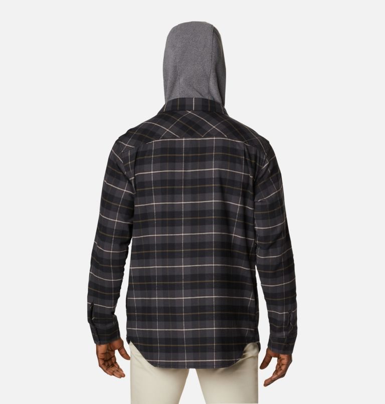 Camasa Columbia Flare Gun Stretch Flannel Hoodie Barbati Dungi | AZ9QZM07A