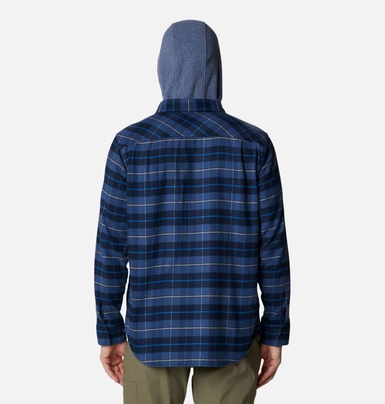 Camasa Columbia Flare Gun Stretch Flannel Hoodie Barbati Dungi | FK917ZS0A