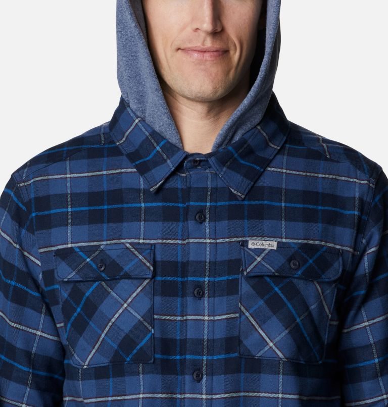 Camasa Columbia Flare Gun Stretch Flannel Hoodie Barbati Dungi | FK917ZS0A