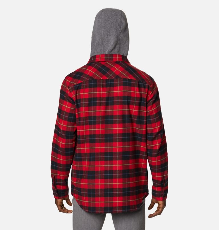 Camasa Columbia Flare Gun Stretch Flannel Hoodie Barbati Rosii | YTM1A09QS