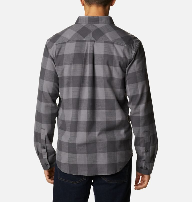 Camasa Columbia Flare Gun Stretch Flannel Barbati Gri | ZAM79Q8S1