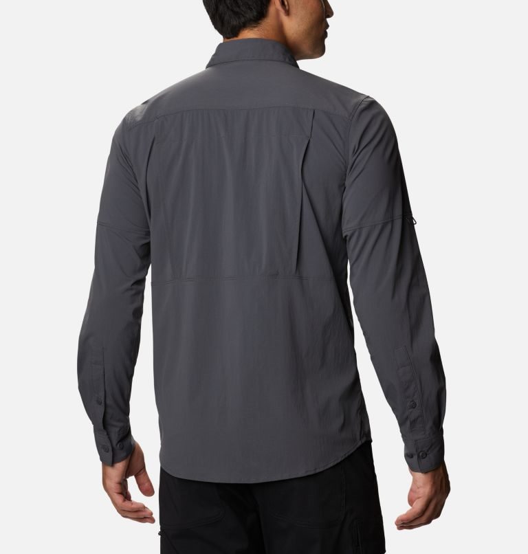 Camasa Columbia Newton Ridge Long Sleeve Barbati Gri Inchis | MWM7Q019A