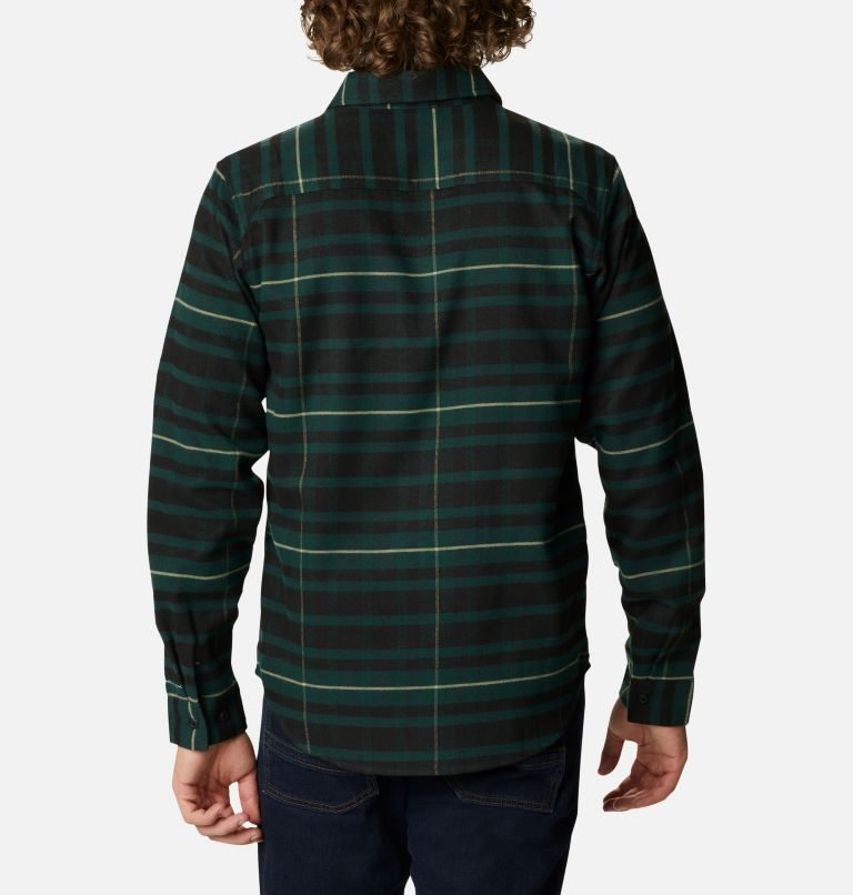 Camasa Columbia Outdoor Elements II Flannel Barbati Verzi | LEMQS109Z