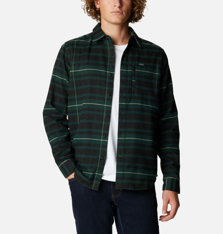 Camasa Columbia Outdoor Elements II Flannel Barbati Verzi | LEMQS109Z