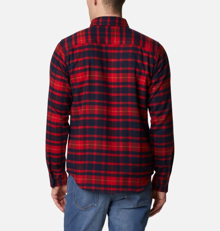 Camasa Columbia Outdoor Elements II Flannel Barbati Rosii | TOZ0QAS78