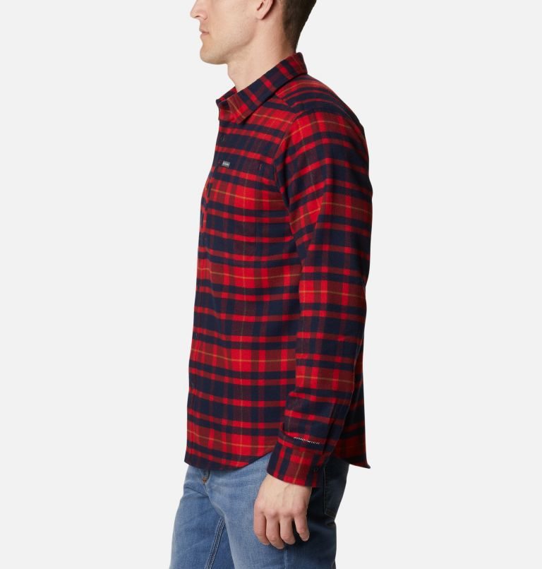 Camasa Columbia Outdoor Elements II Flannel Barbati Rosii | TOZ0QAS78