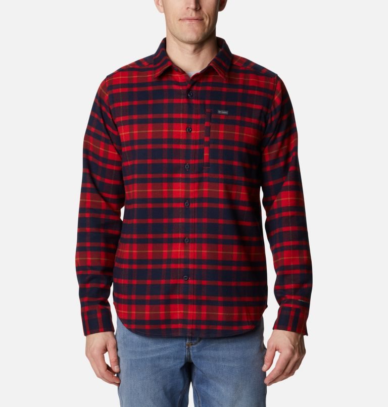 Camasa Columbia Outdoor Elements II Flannel Barbati Rosii | TOZ0QAS78