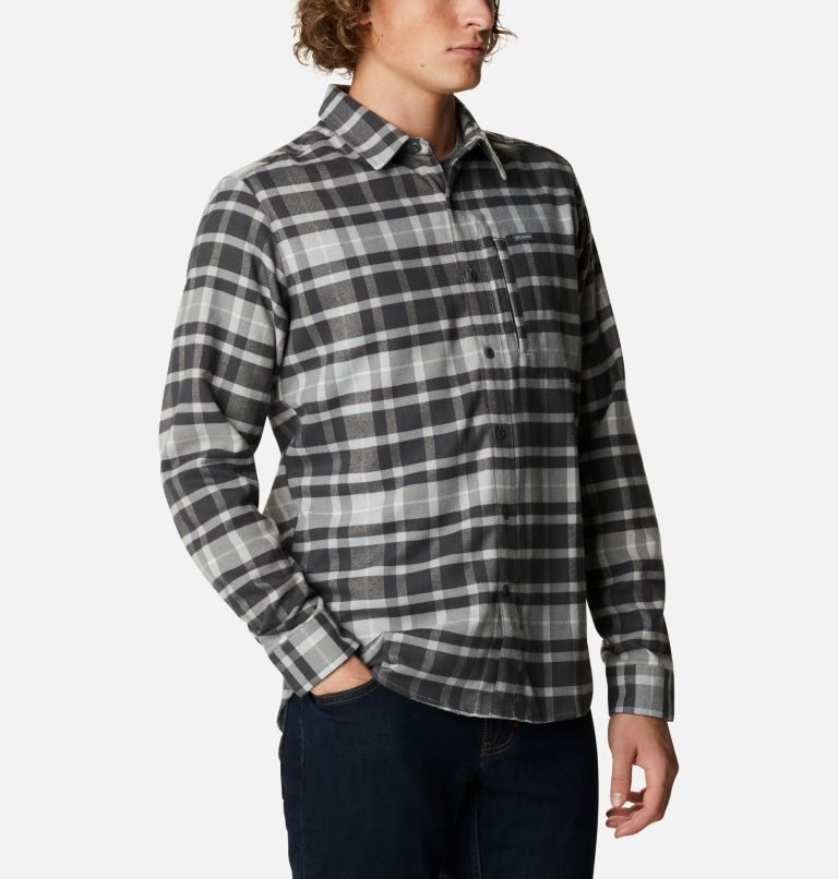 Camasa Columbia Outdoor Elements II Flannel Barbati Gri | UW870SZA9