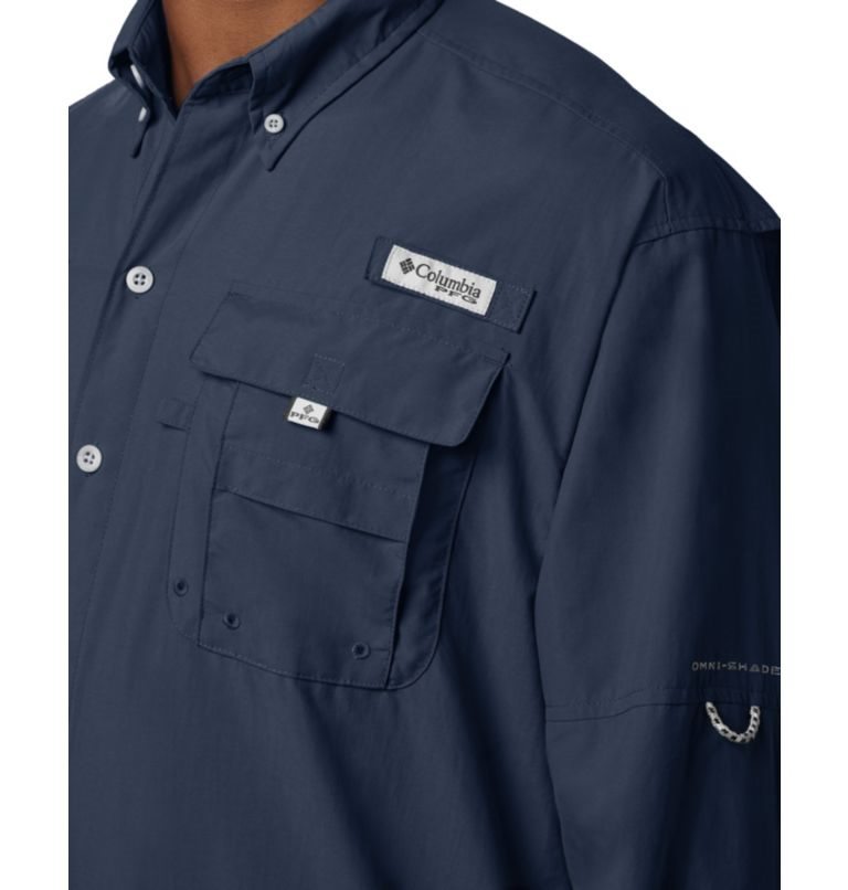 Camasa Columbia PFG Bahama II Long Sleeve Barbati Bleumarin | CWQS71A90