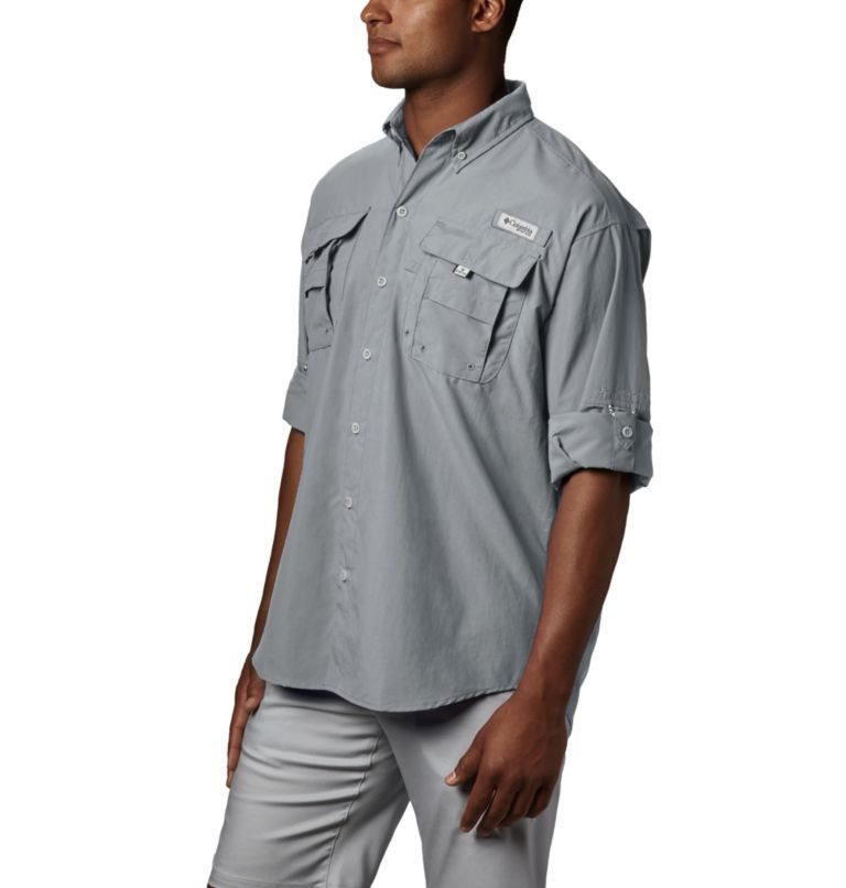 Camasa Columbia PFG Bahama II Long Sleeve Barbati Gri Inchis | CY9QSM71A