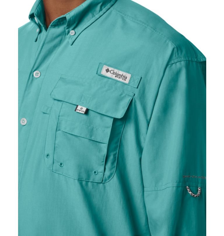 Camasa Columbia PFG Bahama II Long Sleeve Barbati Turcoaz | HB7ZQ9A8S