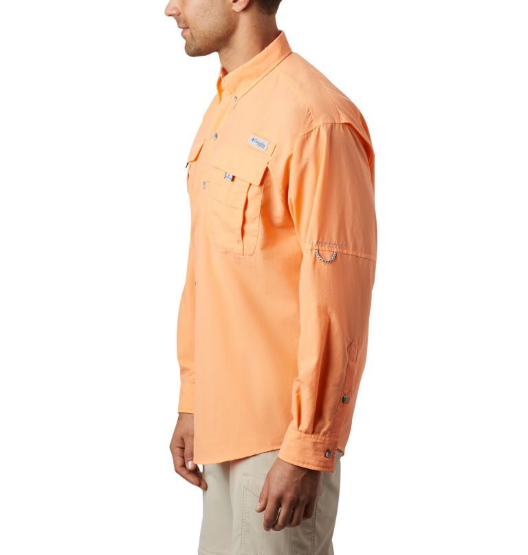 Camasa Columbia PFG Bahama II Long Sleeve Barbati Portocalii | IYM8SZ0A9