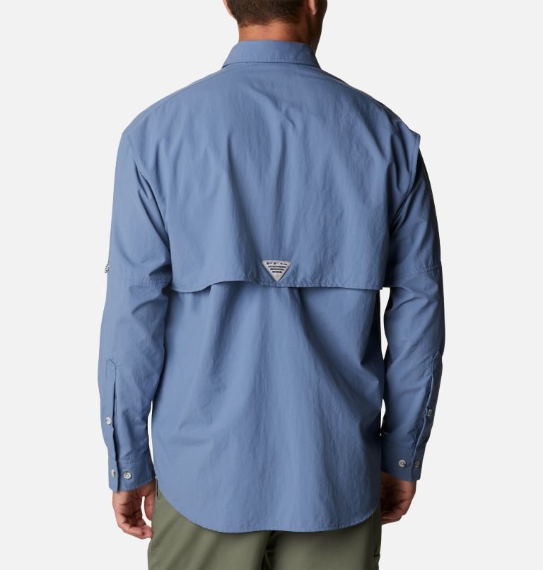 Camasa Columbia PFG Bahama II Long Sleeve Barbati Albastri | KYQ78AZ1M