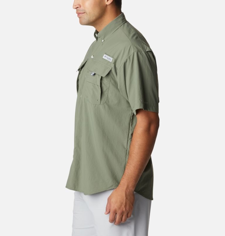 Camasa Columbia PFG Bahama II Scurte Sleeve Barbati Masline Verzi | GMM7AZ09S