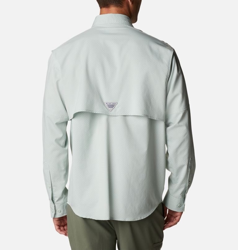 Camasa Columbia PFG Blood and Guts Zero Woven Long Sleeve Barbati Verde Menta | UYM901Z78