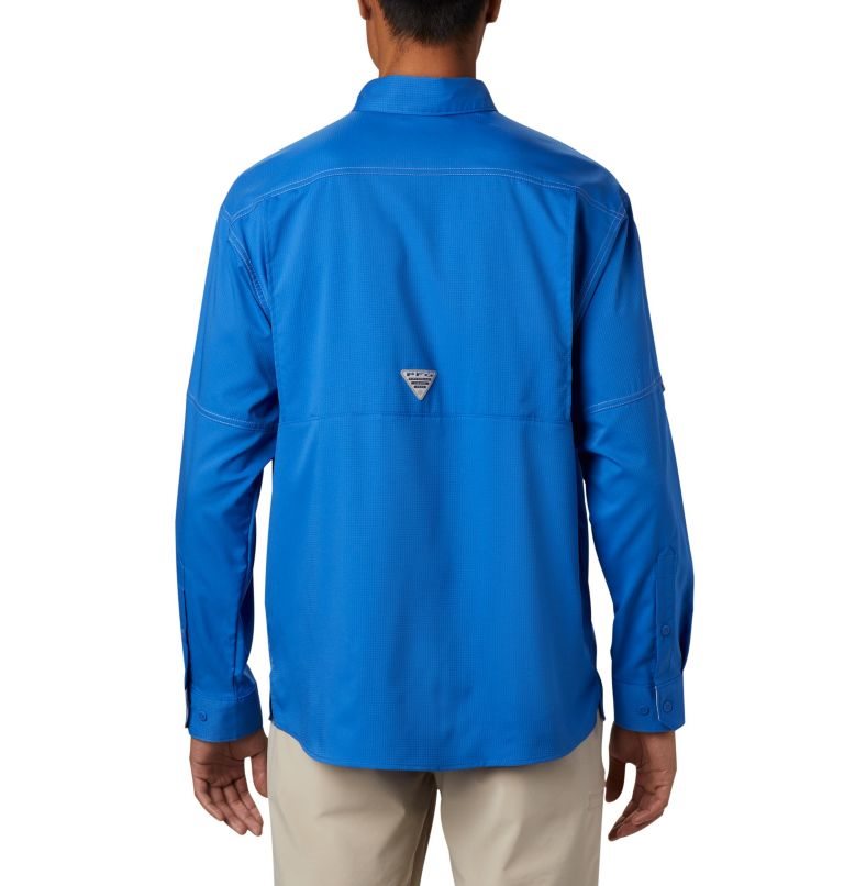 Camasa Columbia PFG Low Drag Offshore Long Sleeve Barbati Albastri | NE8ZSQ710