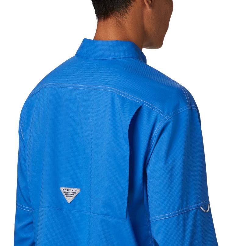 Camasa Columbia PFG Low Drag Offshore Long Sleeve Barbati Albastri | NE8ZSQ710