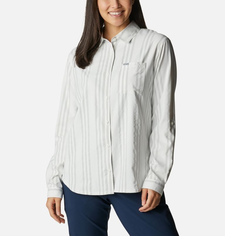 Camasa Columbia PFG Sun Drifter Woven Long Sleeve Dama Dungi | WG0M7AQ1Z