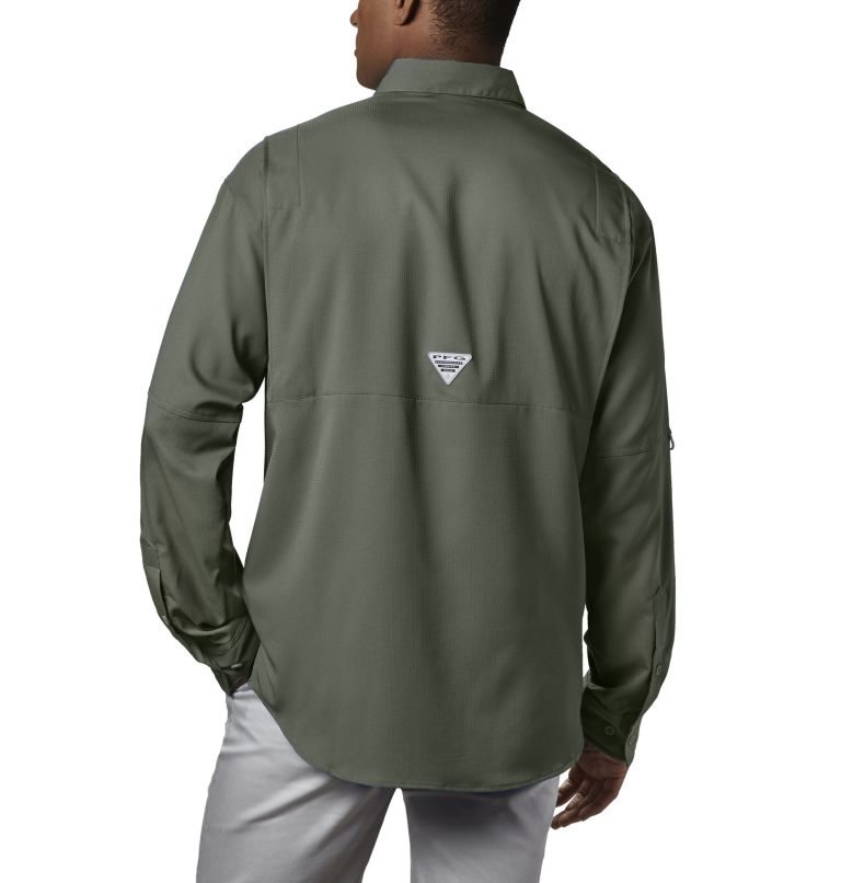 Camasa Columbia PFG Tamiami II Long Sleeve Barbati Gri Inchis | AB9780M1S