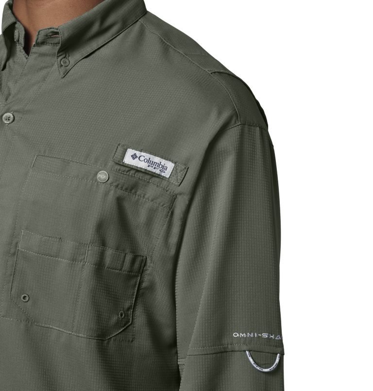 Camasa Columbia PFG Tamiami II Long Sleeve Barbati Gri Inchis | AB9780M1S