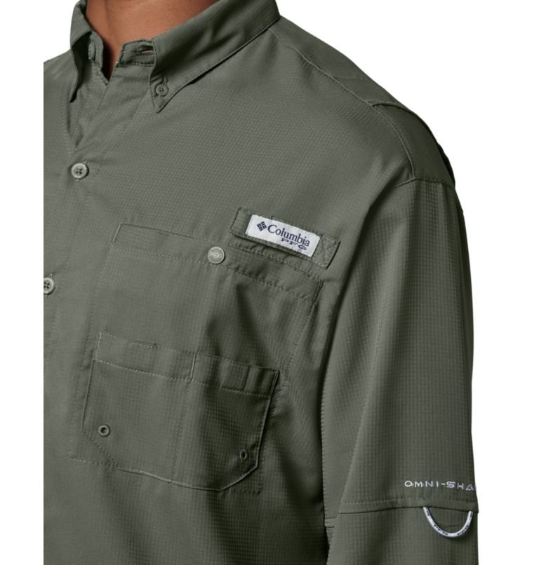 Camasa Columbia PFG Tamiami II Long Sleeve Barbati Gri Inchis | AB9780M1S