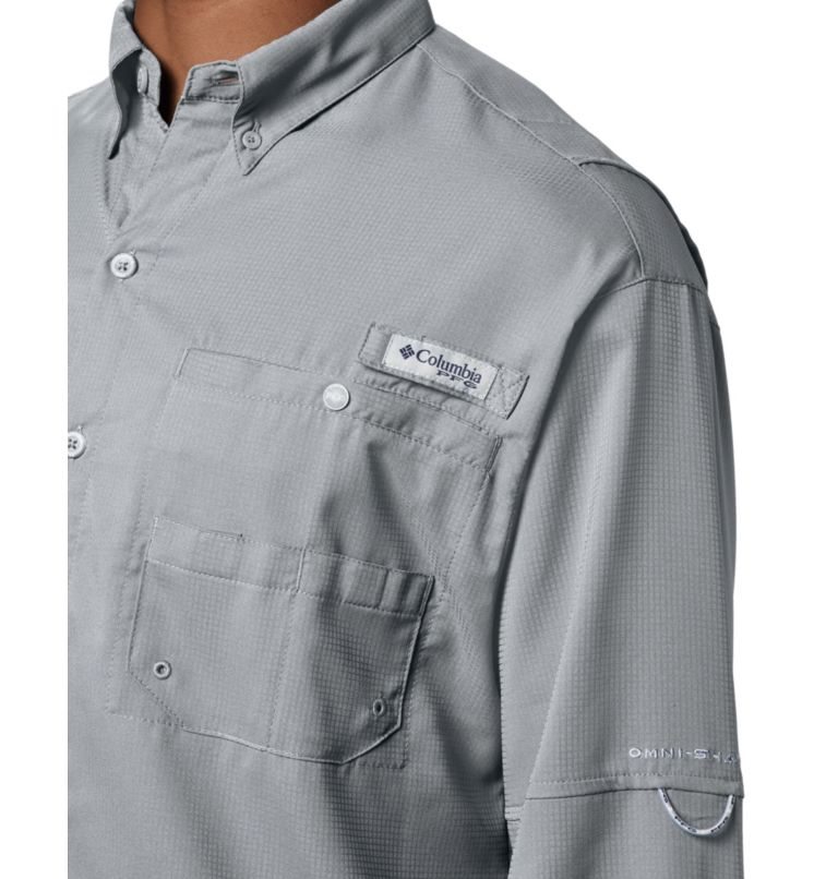 Camasa Columbia PFG Tamiami II Long Sleeve Barbati Gri | DG7QM0AZS