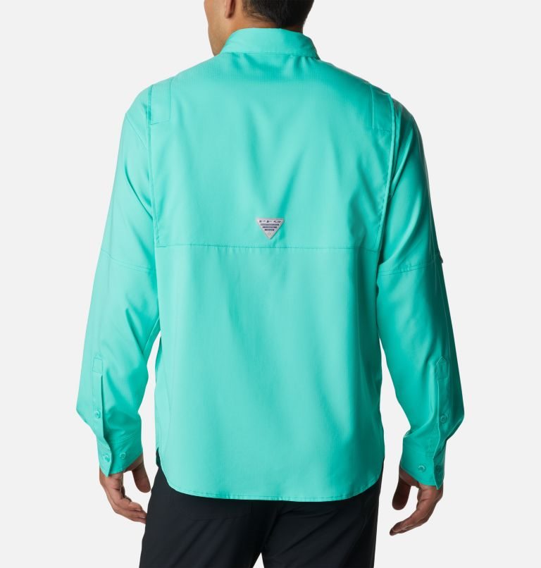 Camasa Columbia PFG Tamiami II Long Sleeve Barbati Turcoaz | DN9Z870QS