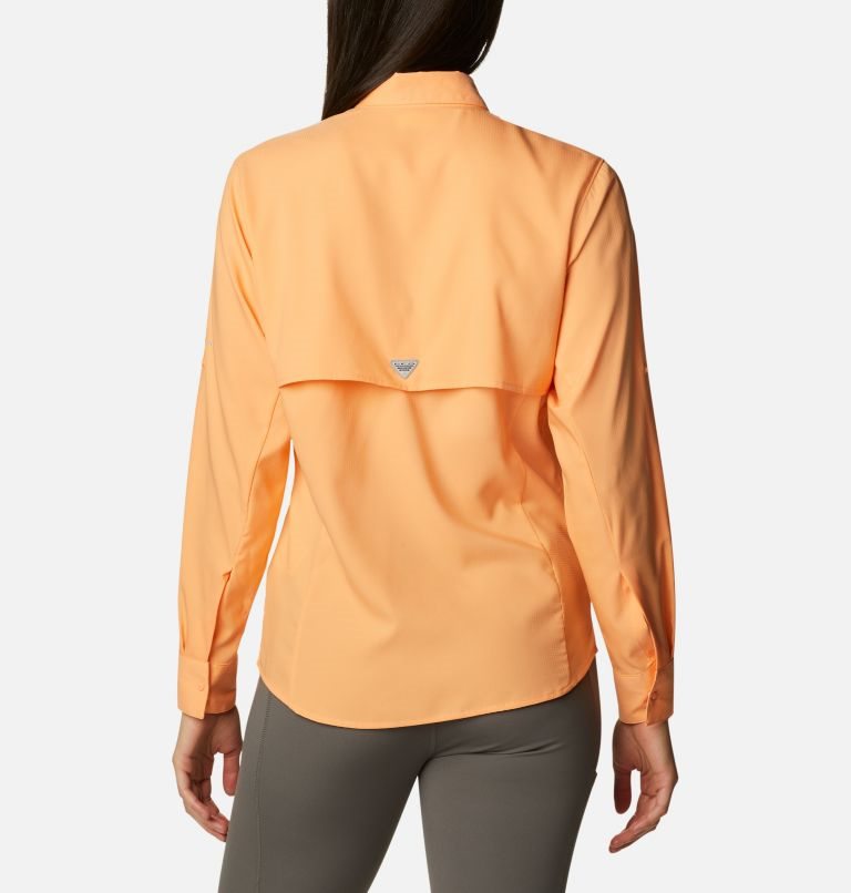 Camasa Columbia PFG Tamiami II Long Sleeve Dama Portocalii | THS79A801