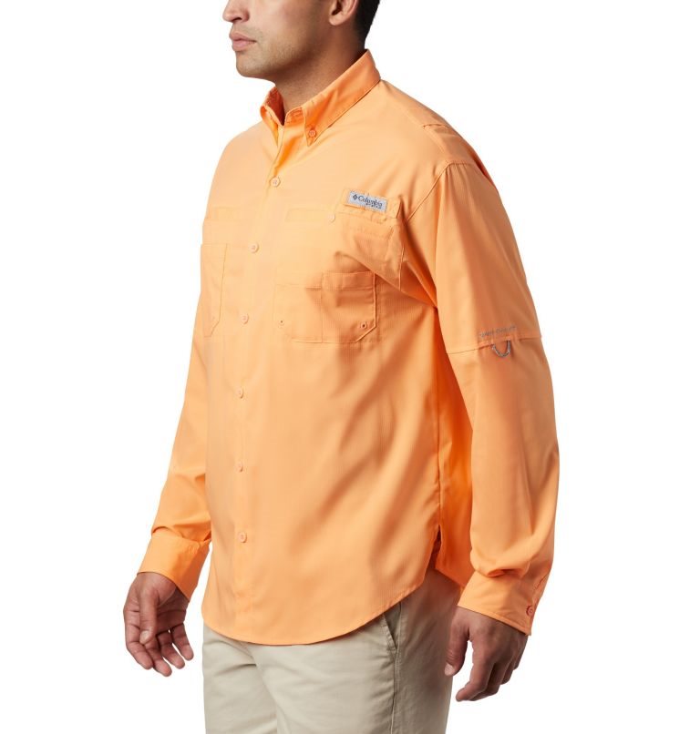 Camasa Columbia PFG Tamiami II Long Sleeve Barbati Portocalii | TL1Z7098M