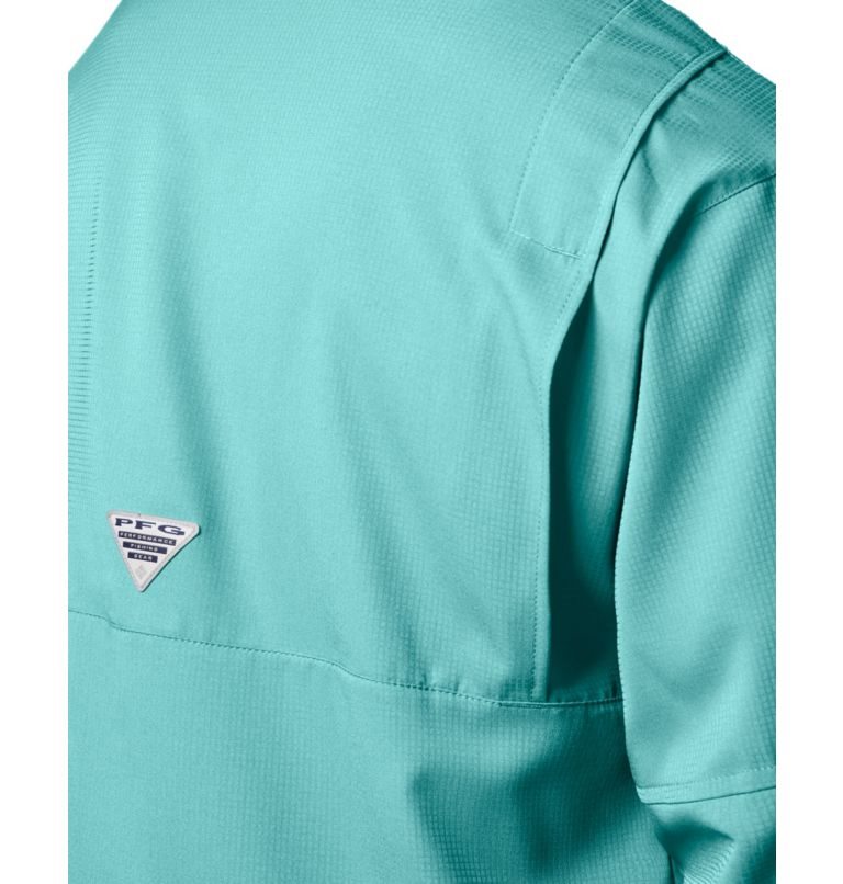 Camasa Columbia PFG Tamiami II Long Sleeve Barbati Turcoaz | UQM9S180A