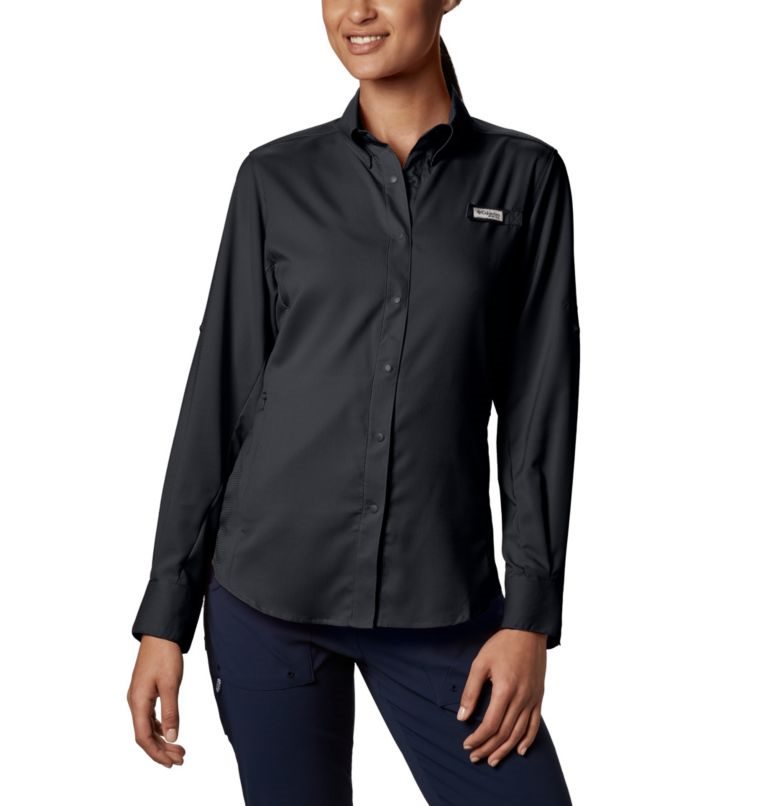 Camasa Columbia PFG Tamiami II Long Sleeve Dama Negrii | VYZ7SA8QM