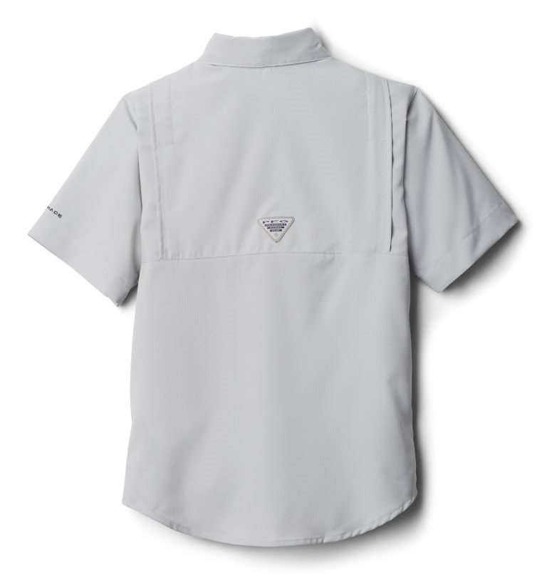 Camasa Columbia PFG Tamiami Scurte Sleeve Copii Gri Deschis | YL089SZ17