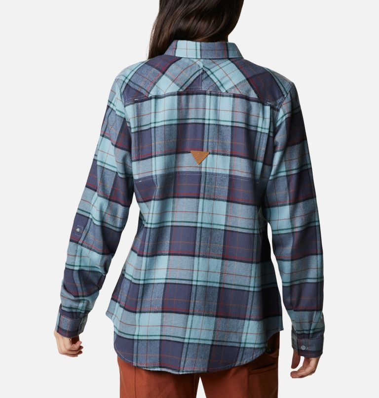 Camasa Columbia PHG Roughtail Long Sleeve Field Flannel Dama Turcoaz | XK0SQ1M98