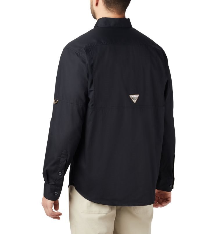 Camasa Columbia PHG Sharptail Long Sleeve Barbati Negrii | VQA0ZSM1Q