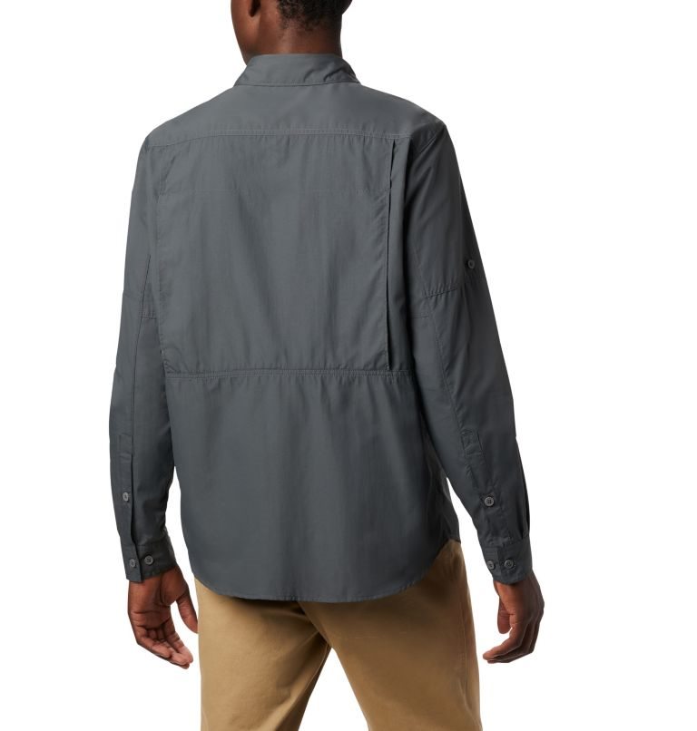 Camasa Columbia Silver Ridge 2.0 Long Sleeve Barbati Gri Inchis | RQ901QZS8