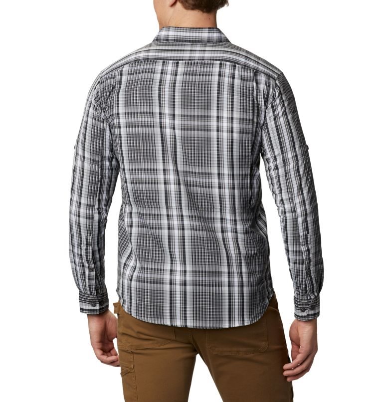 Camasa Columbia Silver Ridge 2.0 Plaid Long Sleeve Barbati Gri | KH0M7SZQ9