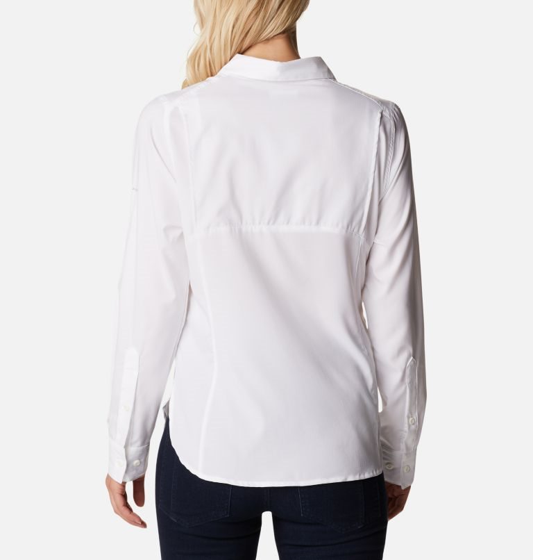 Camasa Columbia Silver Ridge Lite Long Sleeve Dama Albi | QM907S8ZA