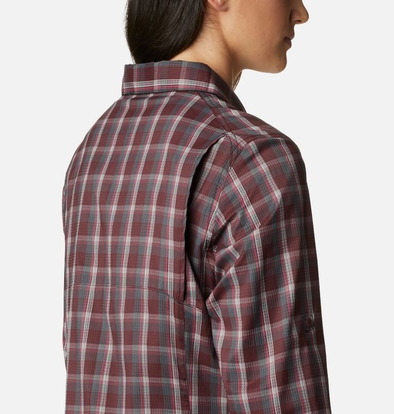 Camasa Columbia Silver Ridge Lite Plaid Long Sleeve Dama Visinii | MU9108ZSM