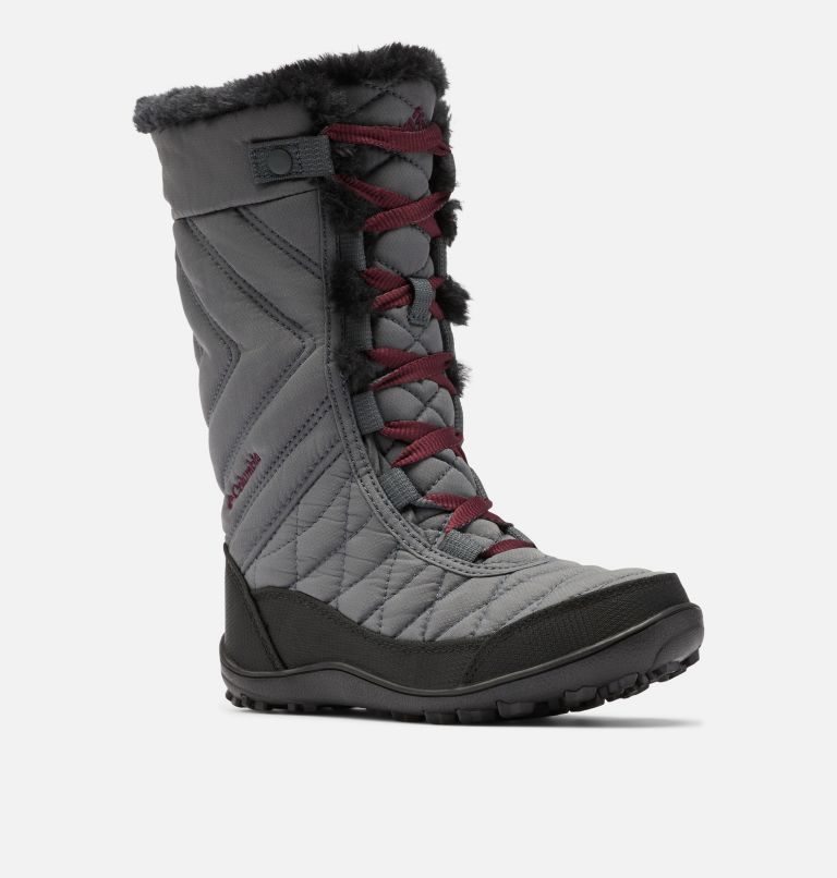 Cizme Columbia Minx Mid-High III Impermeabili Omni-Heat Copii Gri | WHQ809MZS