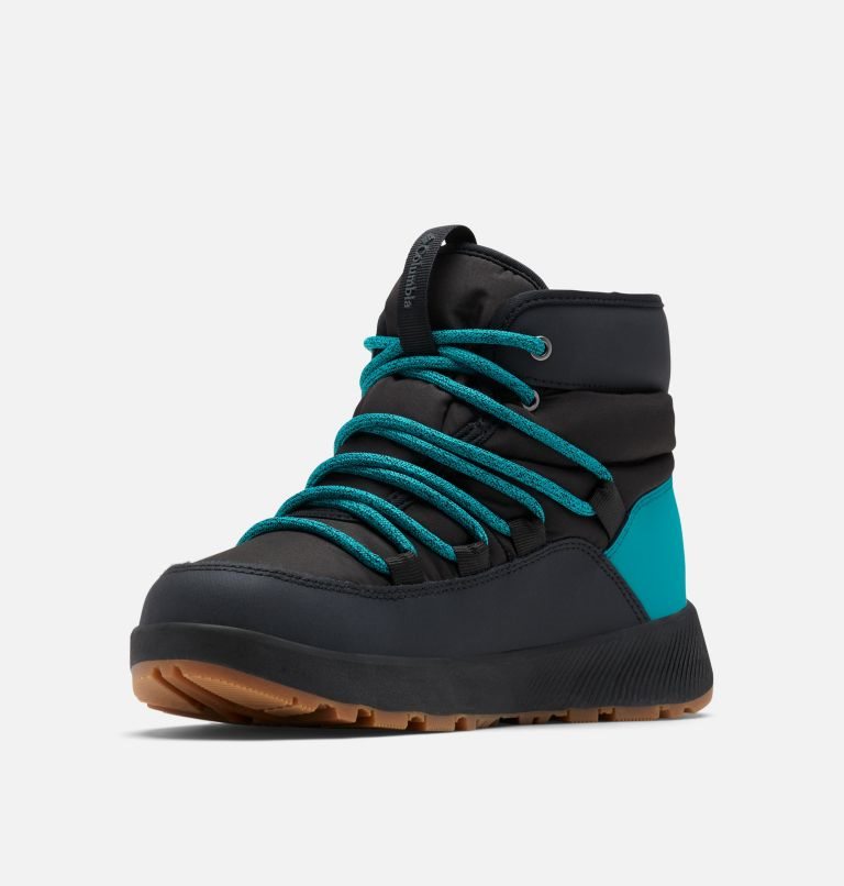 Cizme Columbia Slopeside Village Omni-Heat Mid-High Dama Negrii Turcoaz | NT017MZ8S