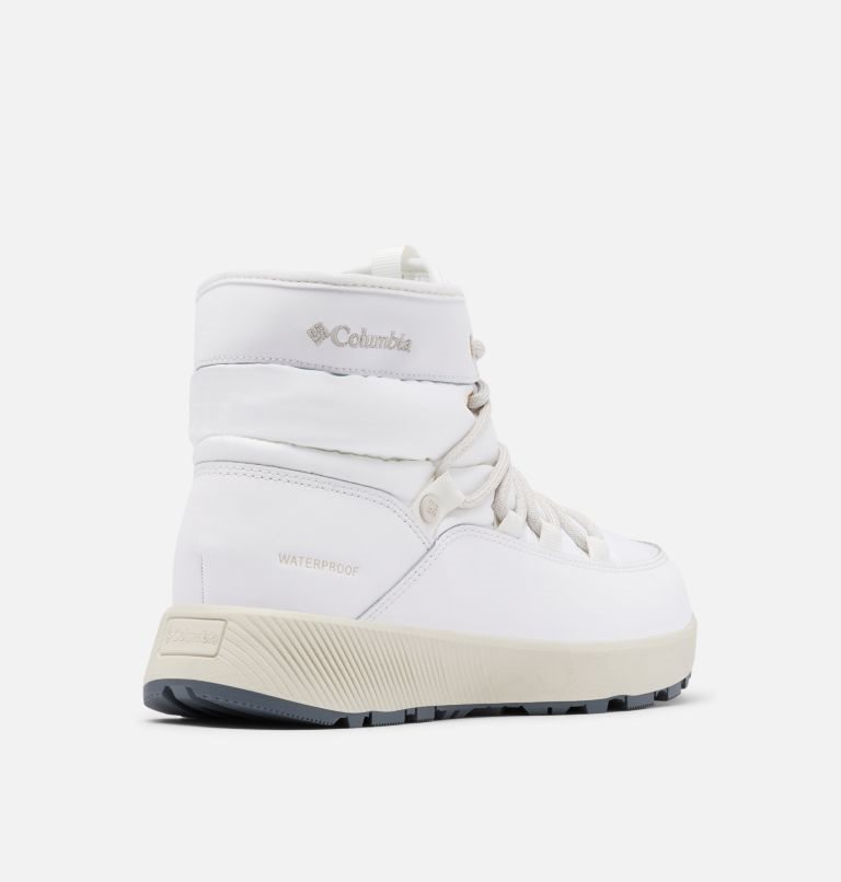 Cizme Columbia Slopeside Village Omni-Heat Mid-High Dama Albi | QDZ9Q7MA8